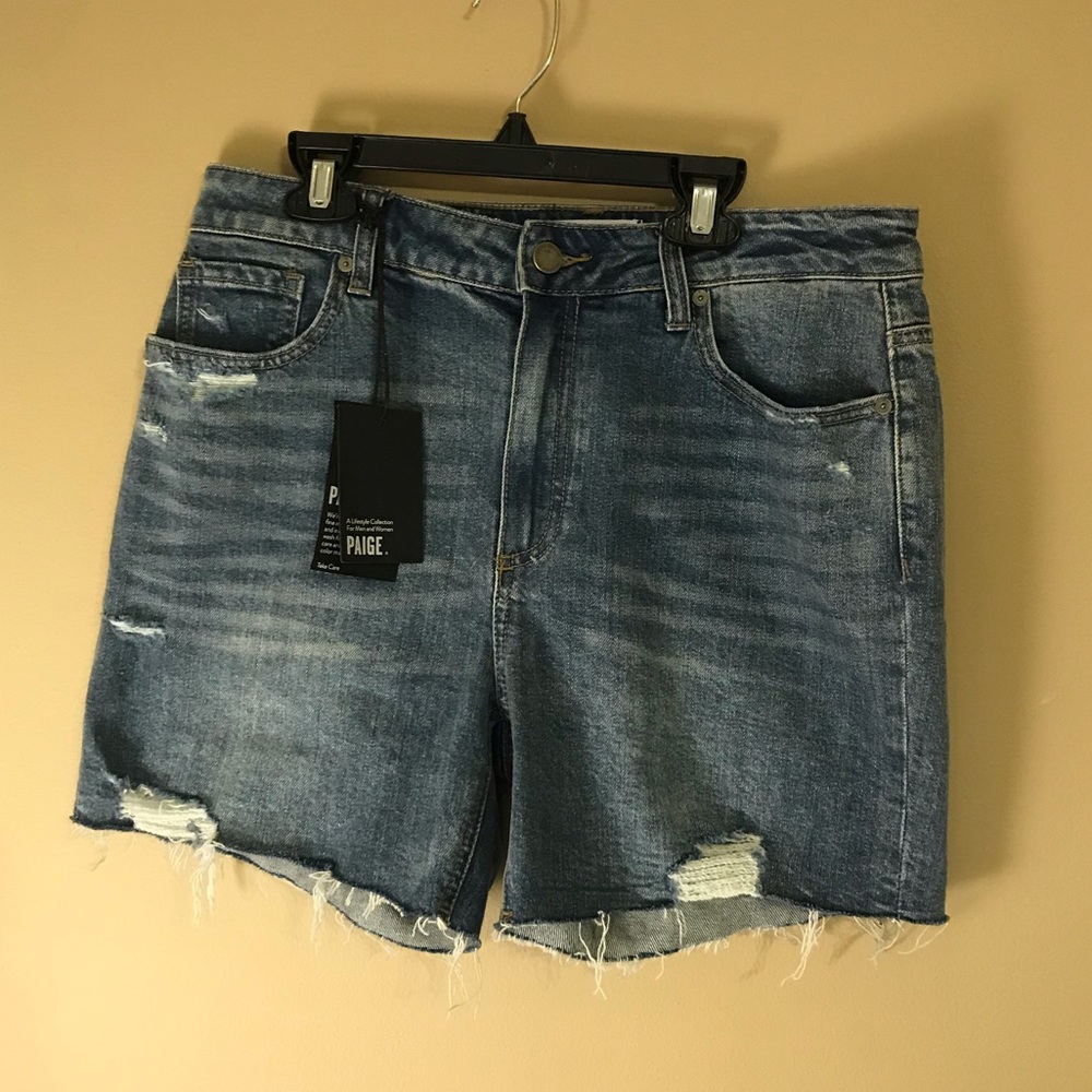 NWT PAIGE high rise shorts✨